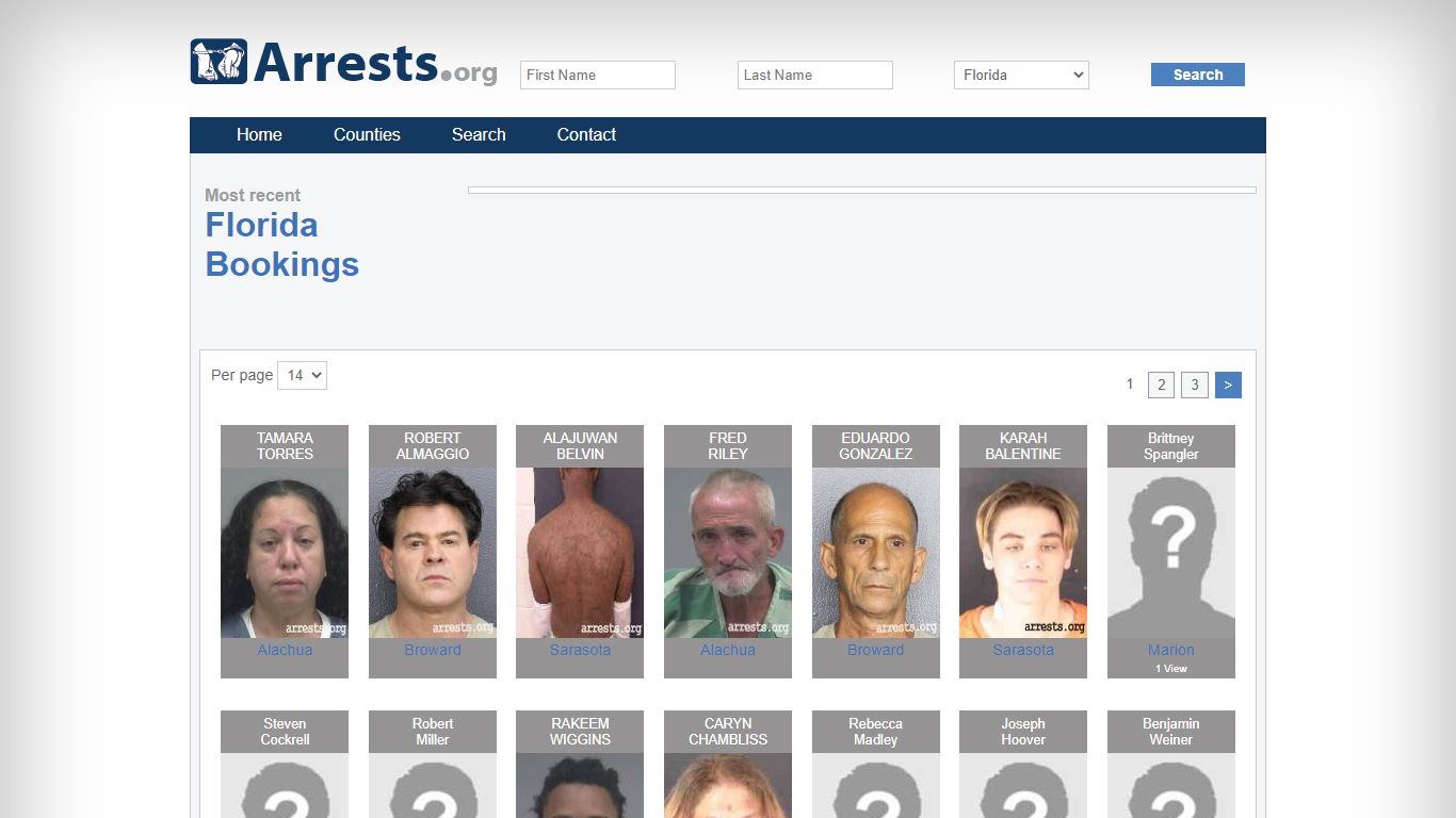 Hillsborough County Arrests and Inmate Search